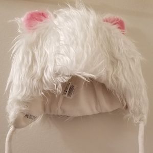 Screamer White Kitten Hat